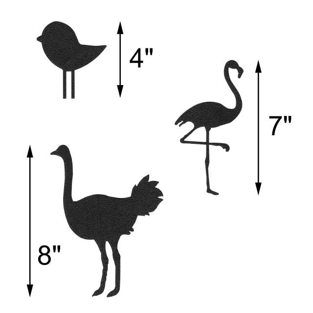 For The Birds Tracing Applique Template Set 3pc
